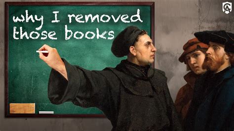 Why Did Luther Remove Books from the Bible: A Delve into the Reasons